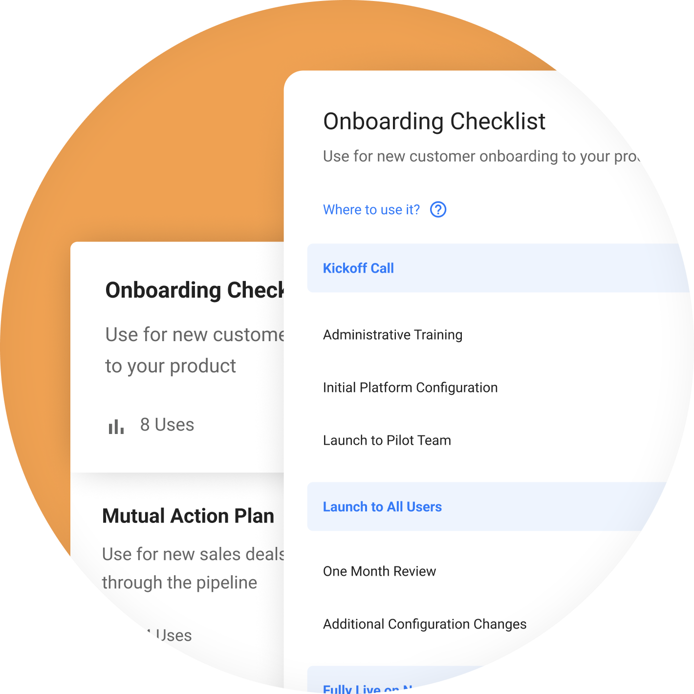 Screenshot of Enable Us Digital Sales Room offering