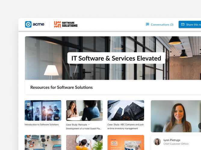 Screenshot for Enable Us Digital Sales Room
