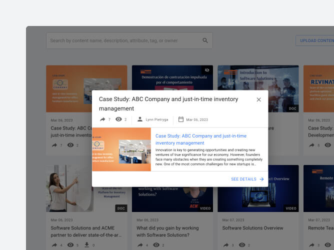 Enable Us Sales Content Management